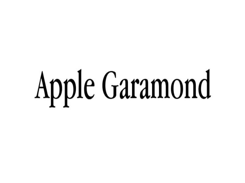 Garamond font mac free download 64-bit